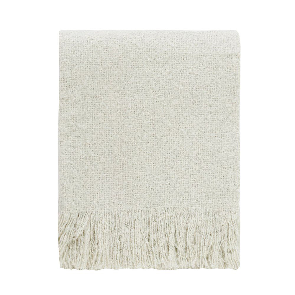 Bone White Throw