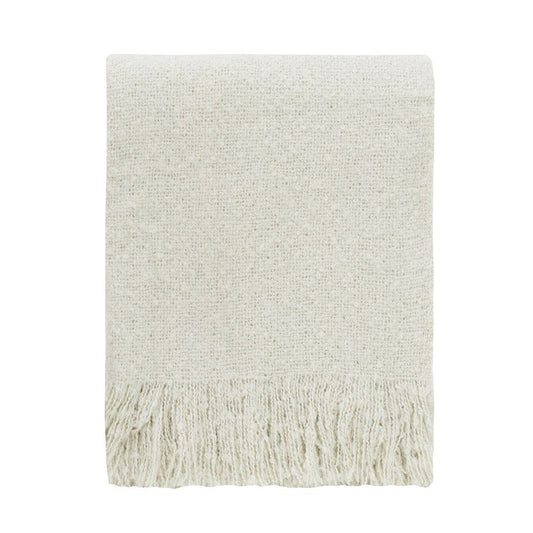 Bone White Throw