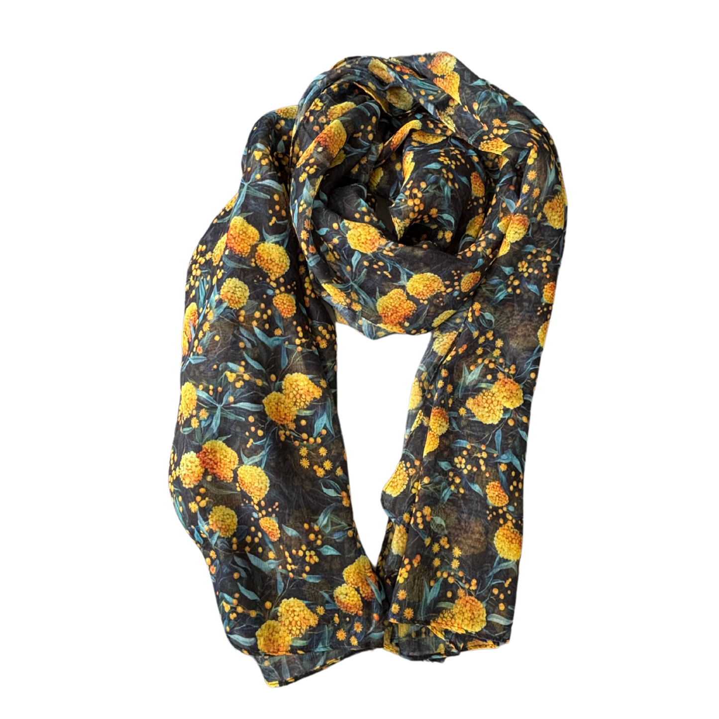 Golden Wattle Scarf