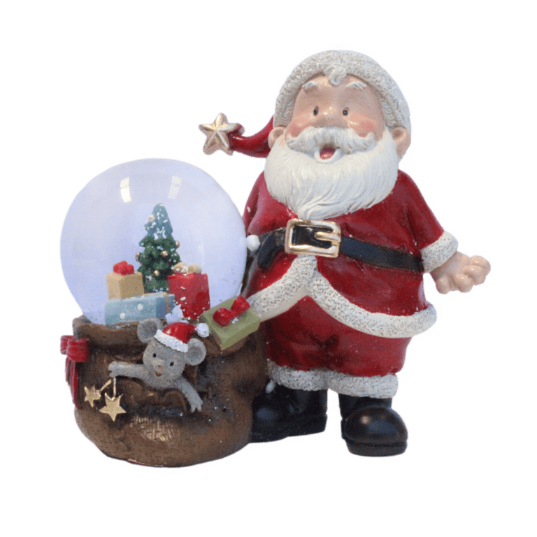 Santa with Mini Waterball in Sack