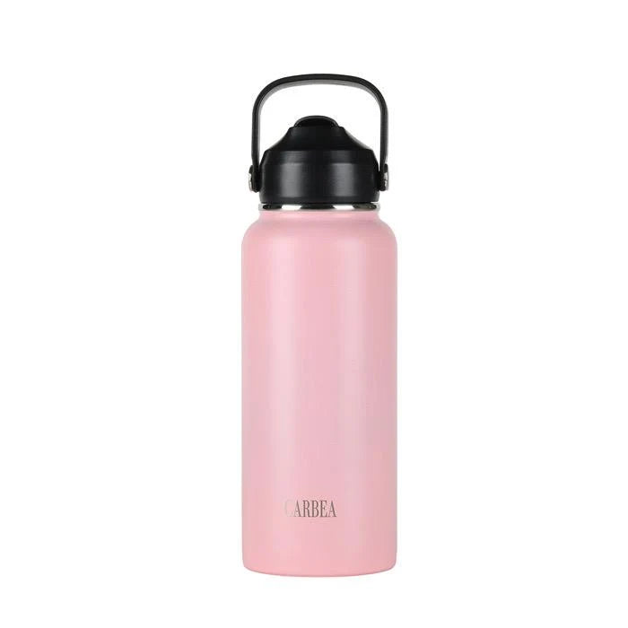 Insulated 1lt Drinking Bottle -Blush