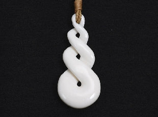 Twist Bone Pendant