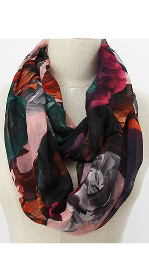 Bright Floral Snood