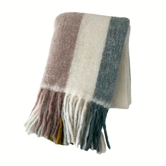 Smokey Pastels Throw