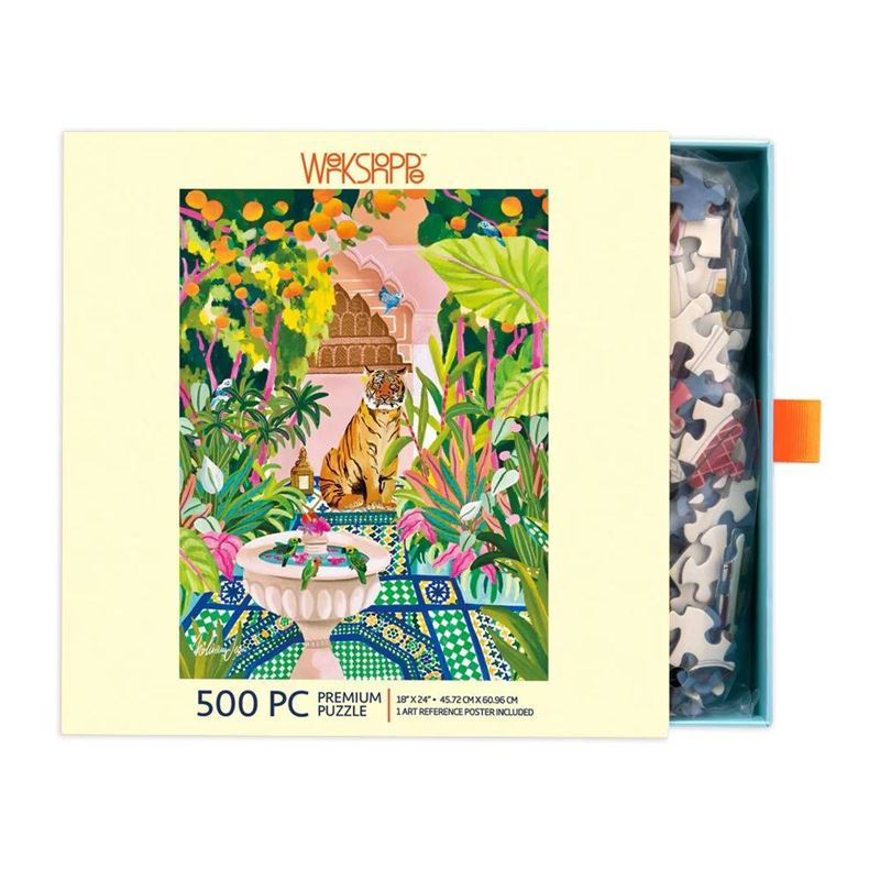 WerkShoppe - Peaceful Oasis 500 Pce - Puzzle