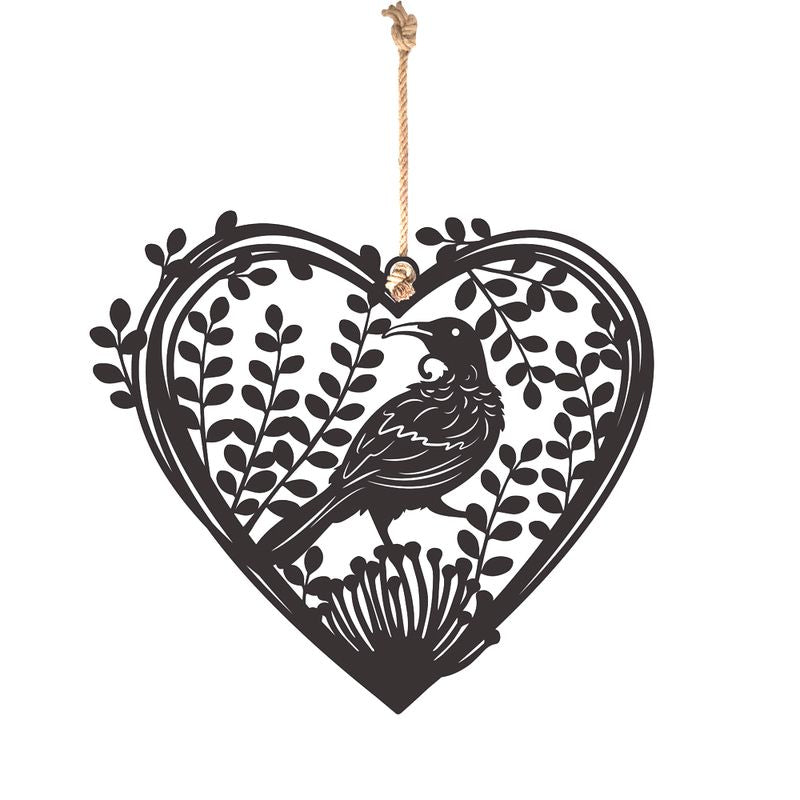 Metal Hanging Heart: Tui