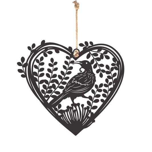 Metal Hanging Heart: Tui