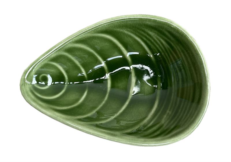 Mussel Green - 12cm Porcelain Bowl