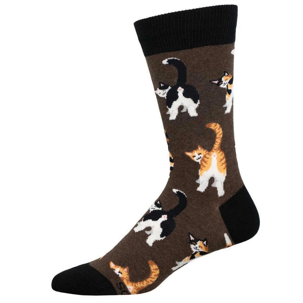 Cat Butts - Men's Crew Sock