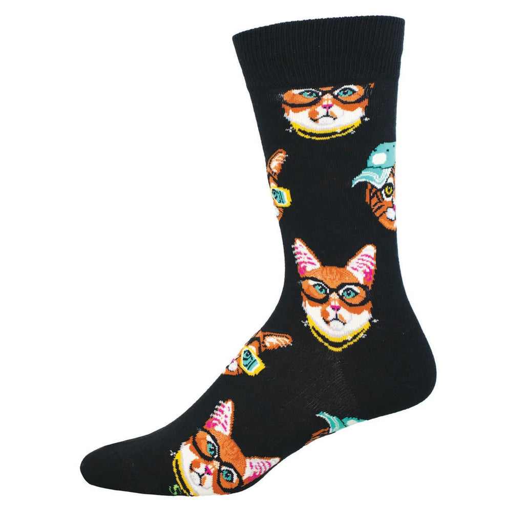 One Cool Cat - Men's Crew Sock