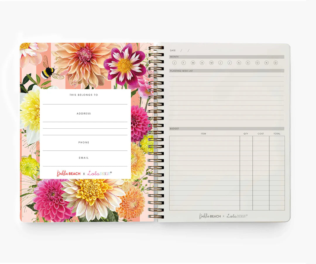 Dahlia Beach Gardeners Notebook
