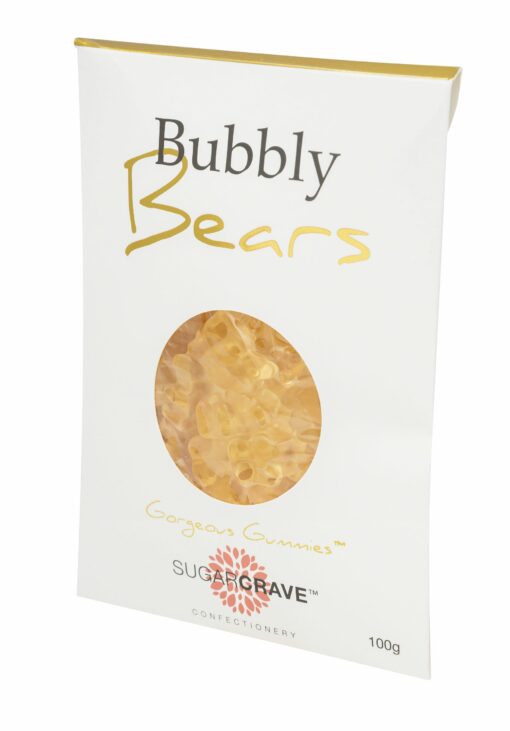 Bubbly Bears – White Pouch 100g