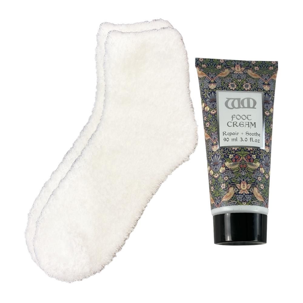 Foot Care Set - Strawberry Thief William Morris