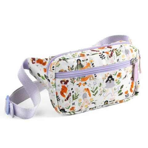Illustrated Girls Banana Bag