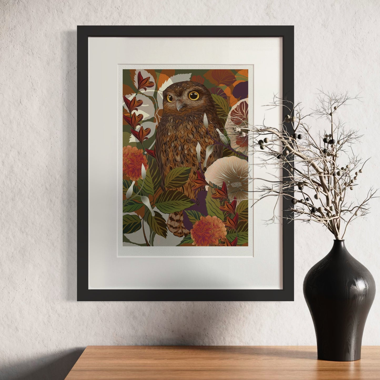 Autumnul Ruru Boutique Print