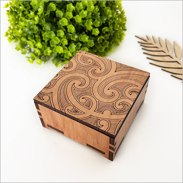 Ta Moko Trinket Box