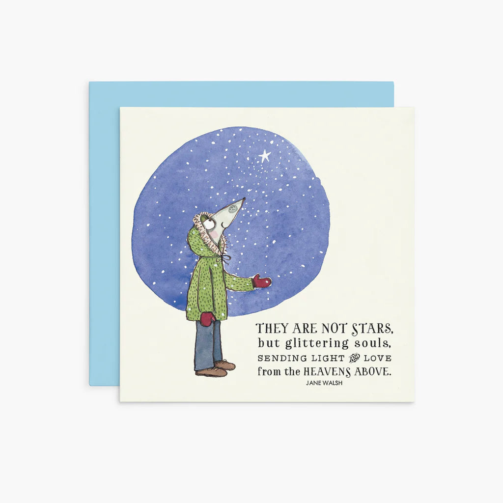 They are not stars Sympathy Card