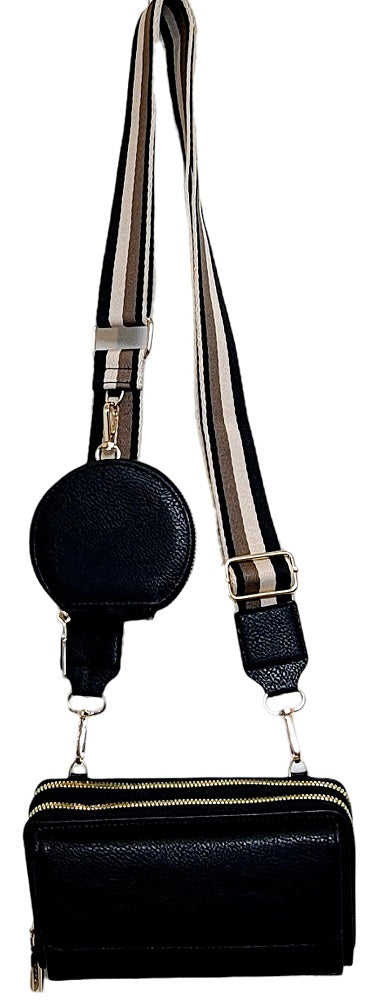 Chic Crossbody Bag Black