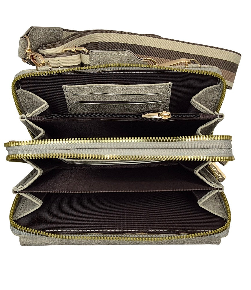 Chic Crossbody Bag Grey