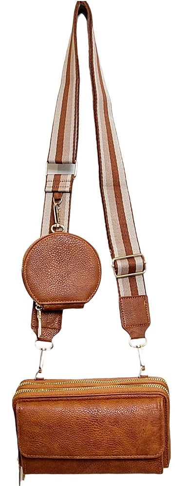 Chic Crossbody Bag Tan