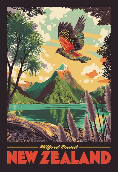 Kiwiana Magnets