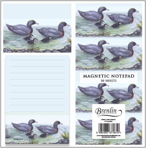 Blue Ducks Magnetic Note Pads