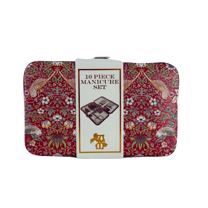 Manicure Set - Strawberry Thief William Morris