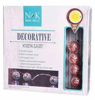 Decorative String Lights LED Novelty Balls Moroccan