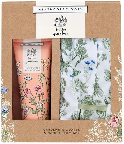 In The Garden Gardening Gloves & Hand Cream Set