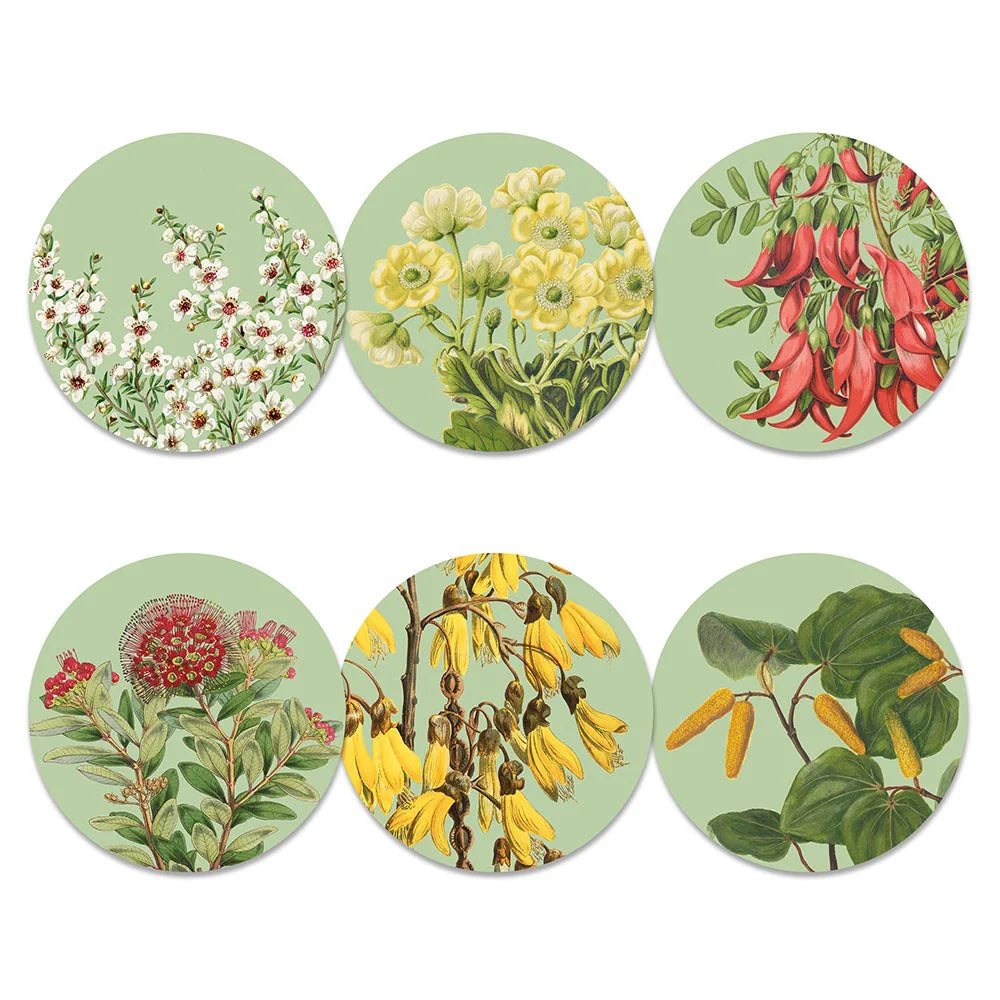 NZ Native Botanicals Box of 6 Placemats