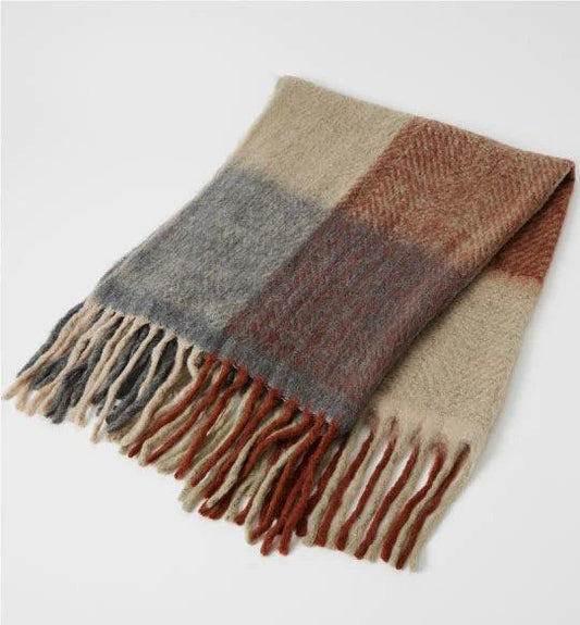 Bristol Brushed Wool Blend Throw