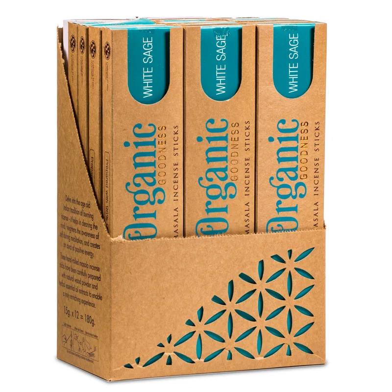 Organic Goodness Masala Sticks White Sage