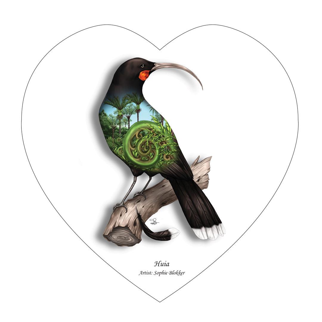 Sophie Blokker Ceramic Heart Wall Hanging - Huia