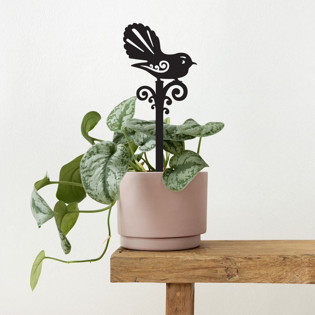 Acrylic Pot Plant Stake - Fantail