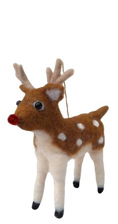 Felt Xmas Reindeer