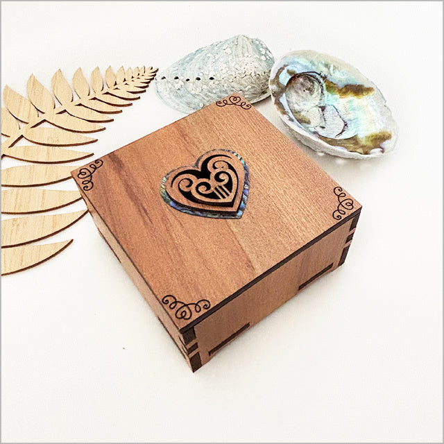 Koru Heart Trinket Box