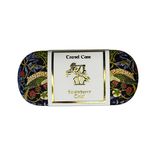 Travel Case - Strawberry Thief Blue