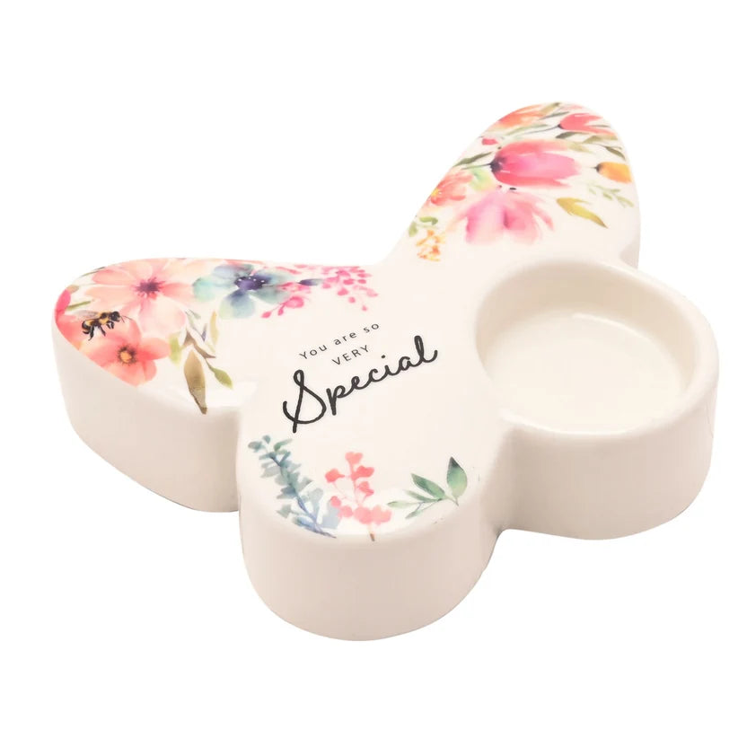 The Cottage Garden Butterfly Tealight Holder - Special