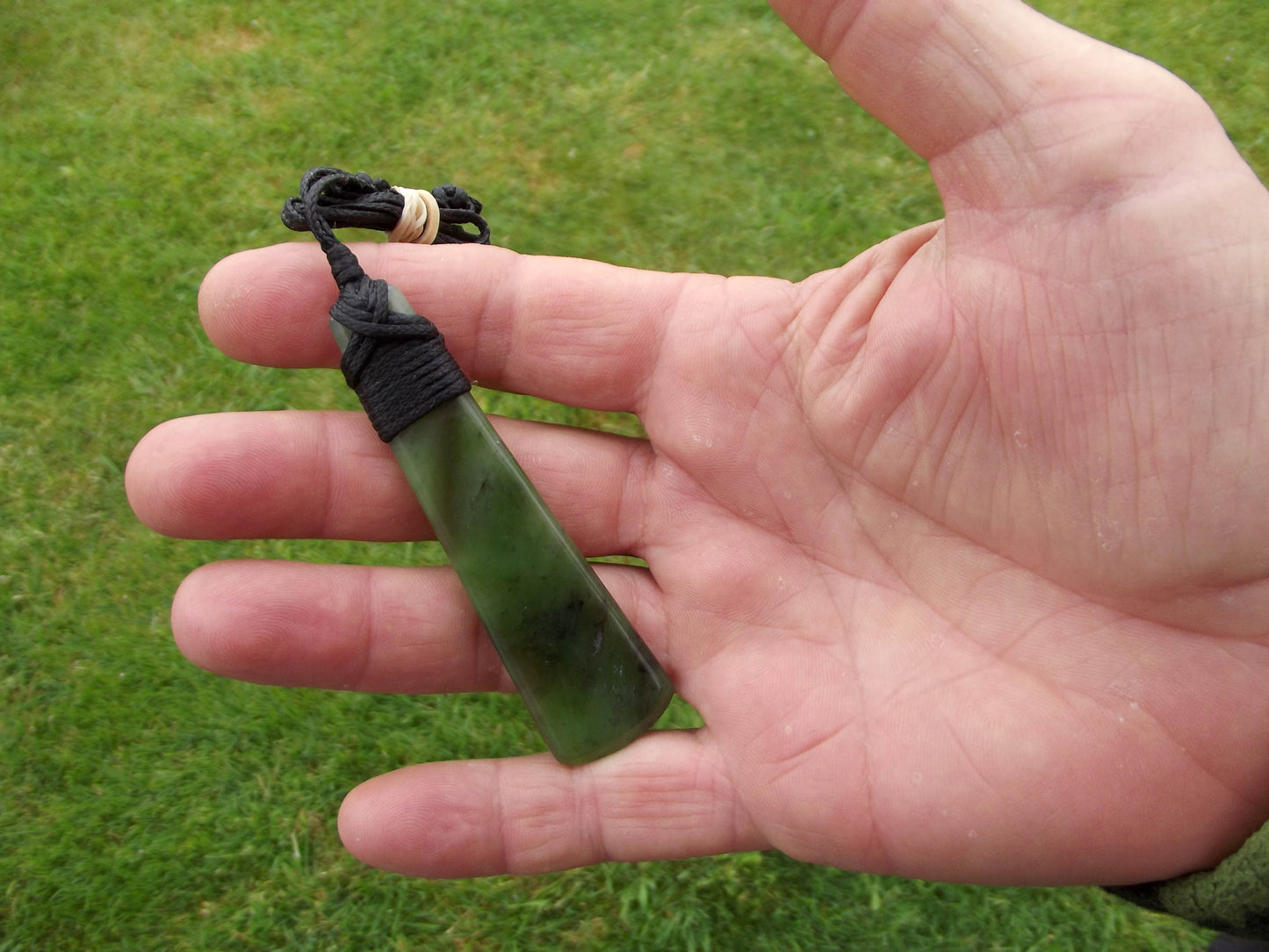 Greenstone Toki Pendant
