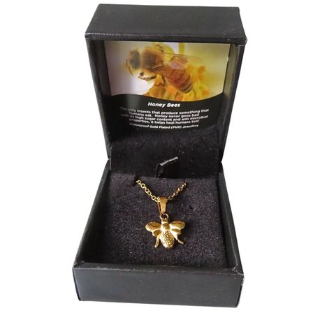 Bee Pendant Necklace