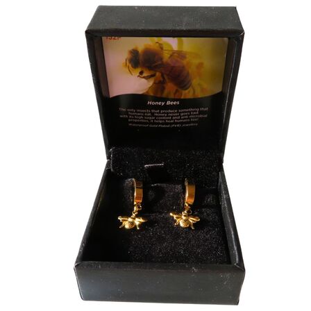 Bee Huggie Earrings