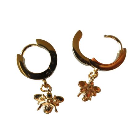 Bee Huggie Earrings