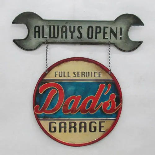 Dad's Garage Sign