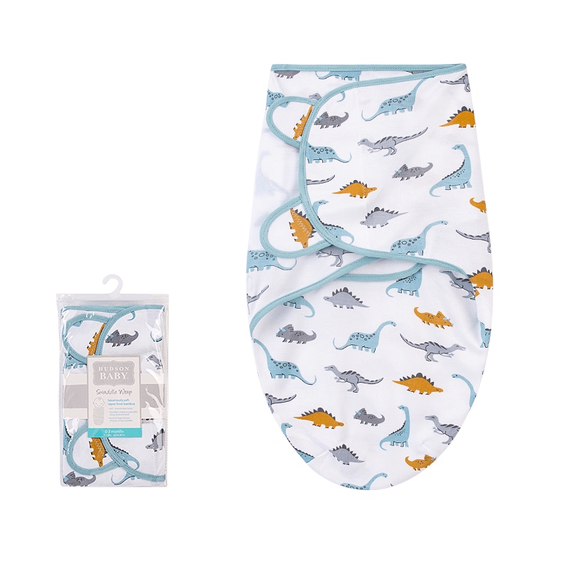 Dinosaur Bamboo Interlock Swaddle