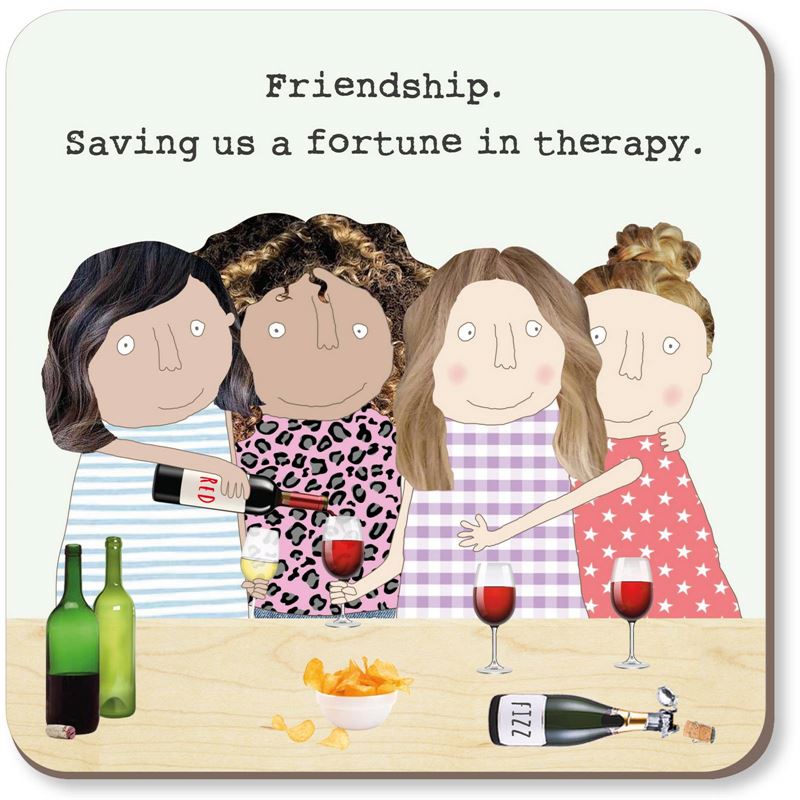 Rosie Made A Thing - Therapy - Coaster