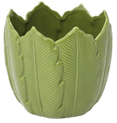 Ceramic Leaf Pot