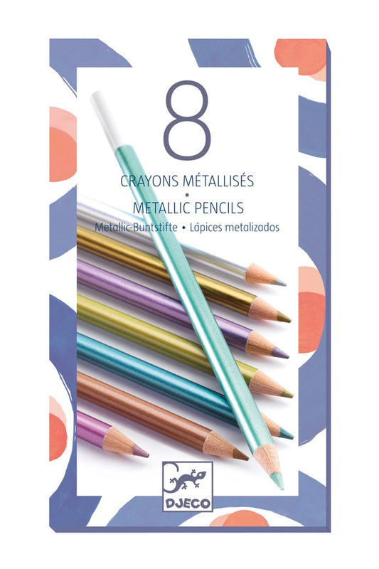 8 Metallic Pencils