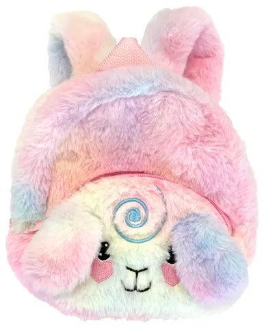 Rainbow Plush Lamb Backpack