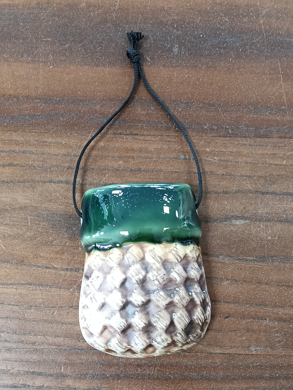 Green Ceramic Kete