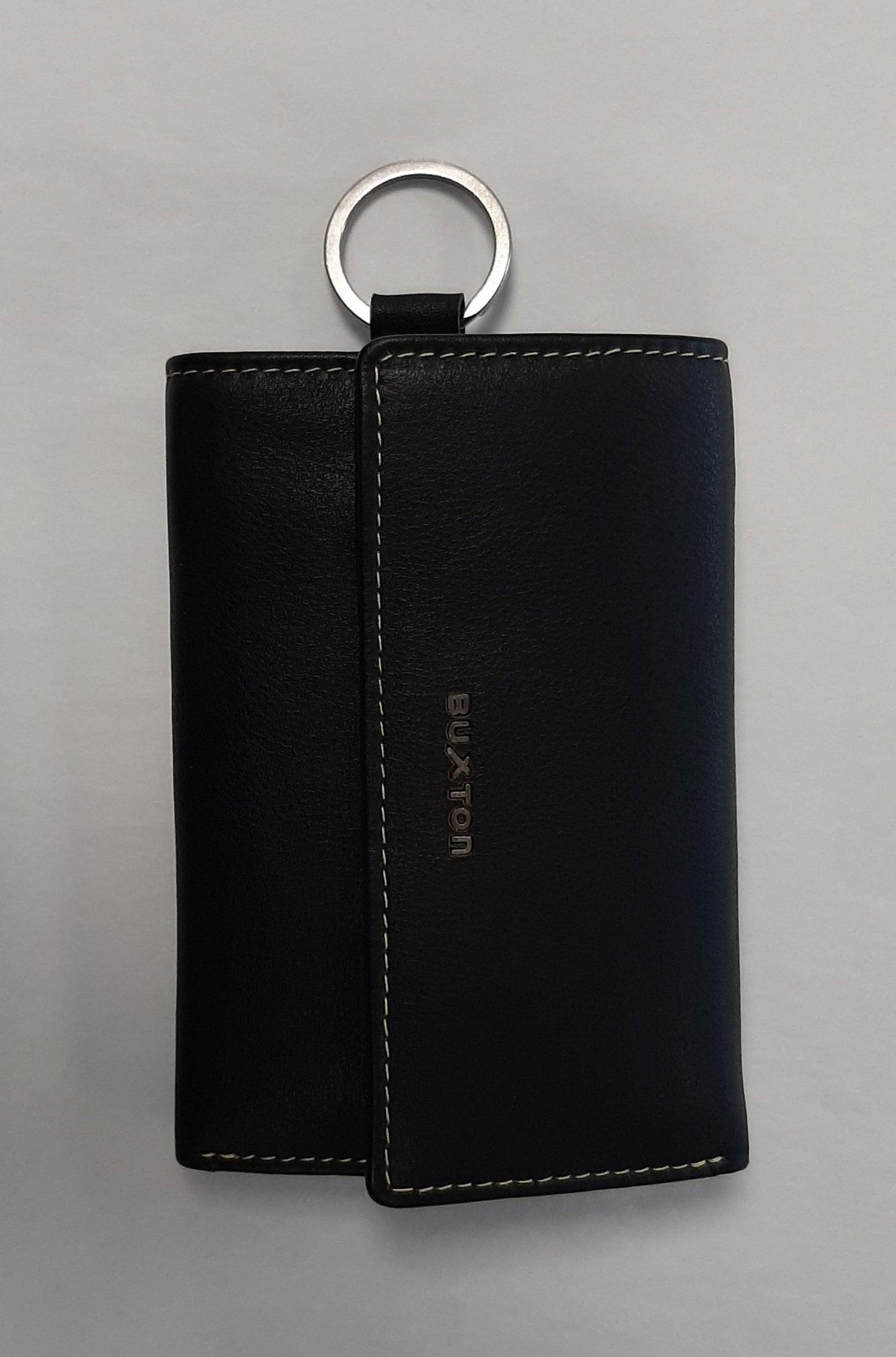 Soft Leather Mini Wallet: Blue